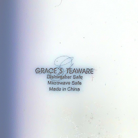 GRACES TEAWARE PITCHER CREAMER PORCELAIN NEW PORCELAIN - Picture 7 of 7